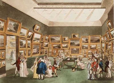 Old Bond Street: Exhibition of Watercolour Drawings from Ackermann